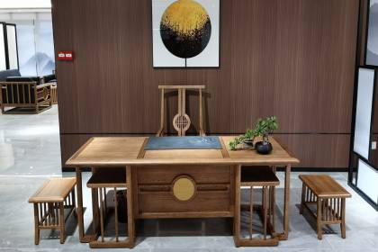高檔現（xiàn）代新中式茶台